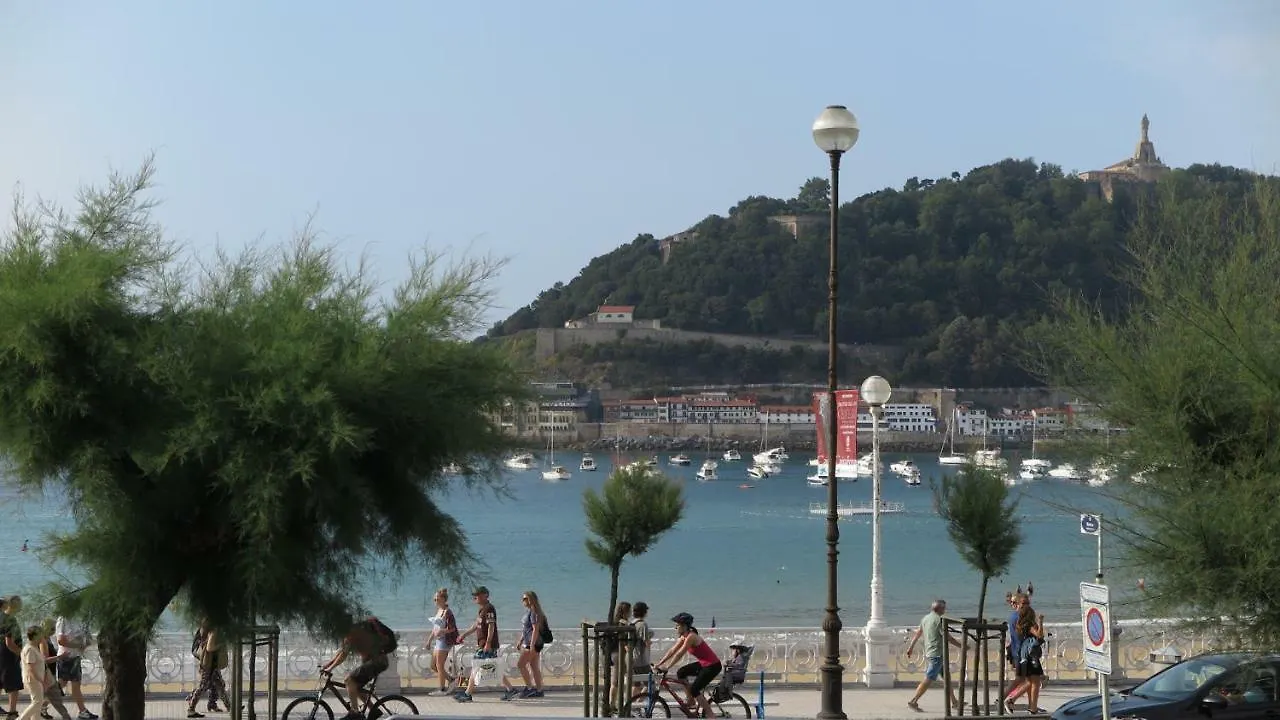 La Madame On La Concha Beach, Seaview Apartment San Sebastián Spanyolország